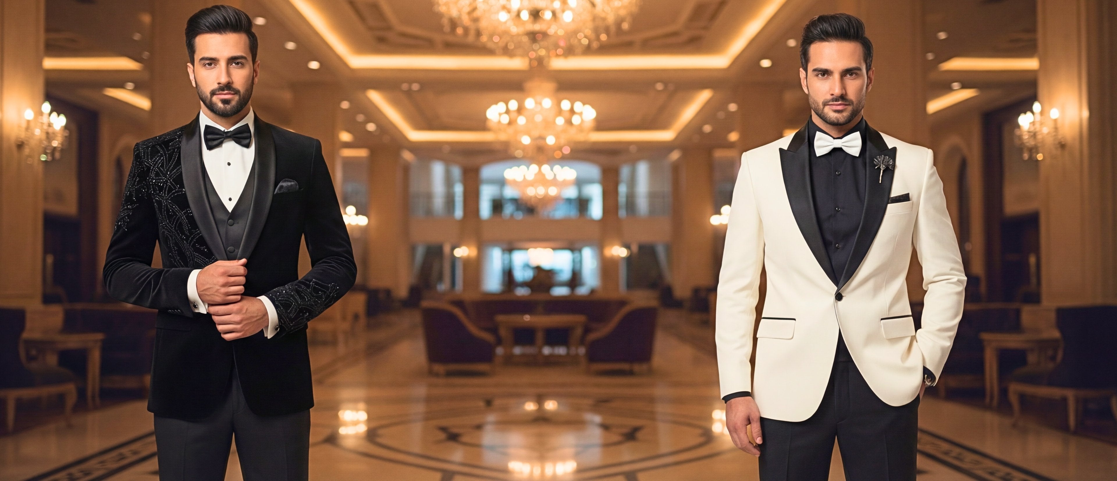 Men’s Tuxedo Suit – Black Tie & Wedding Formal Wear