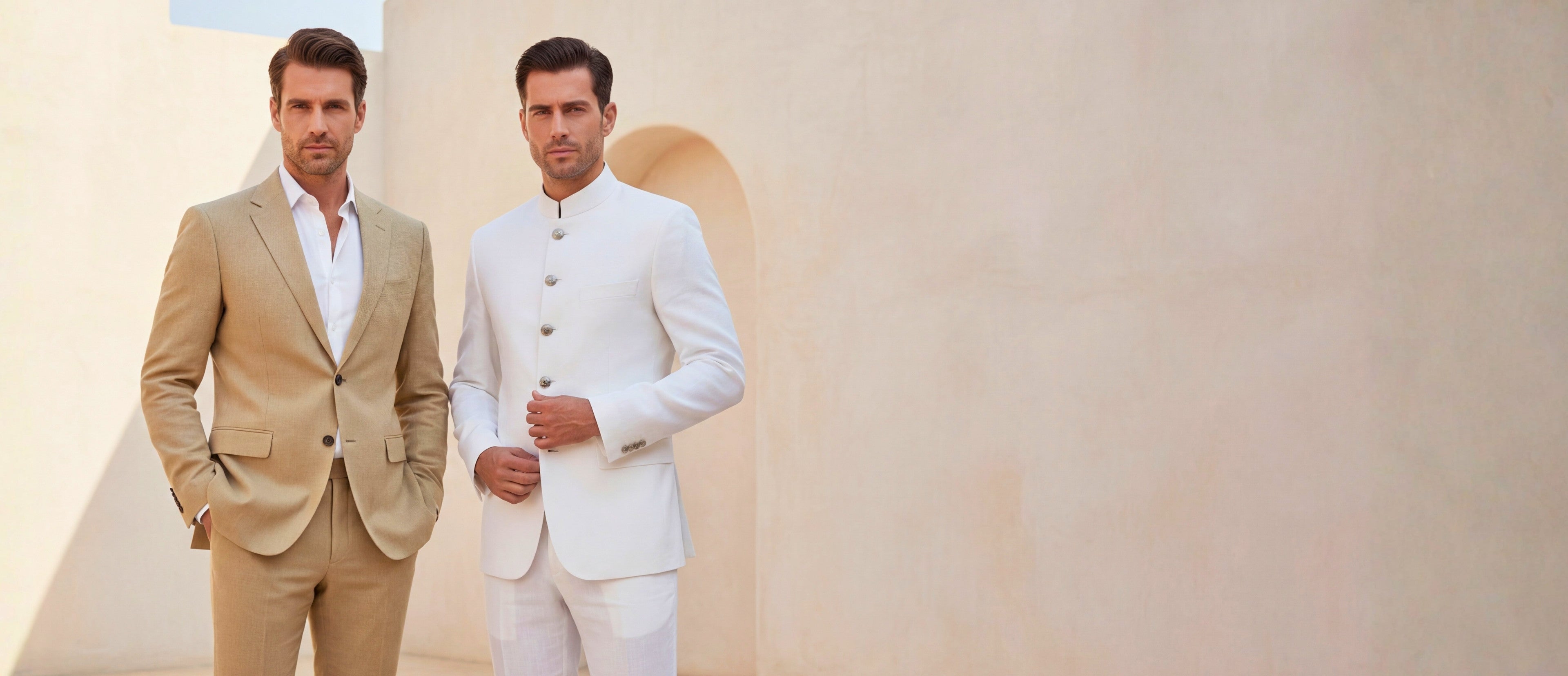 Linen Suits for Men – Premium Summer Wedding & Formal Wear