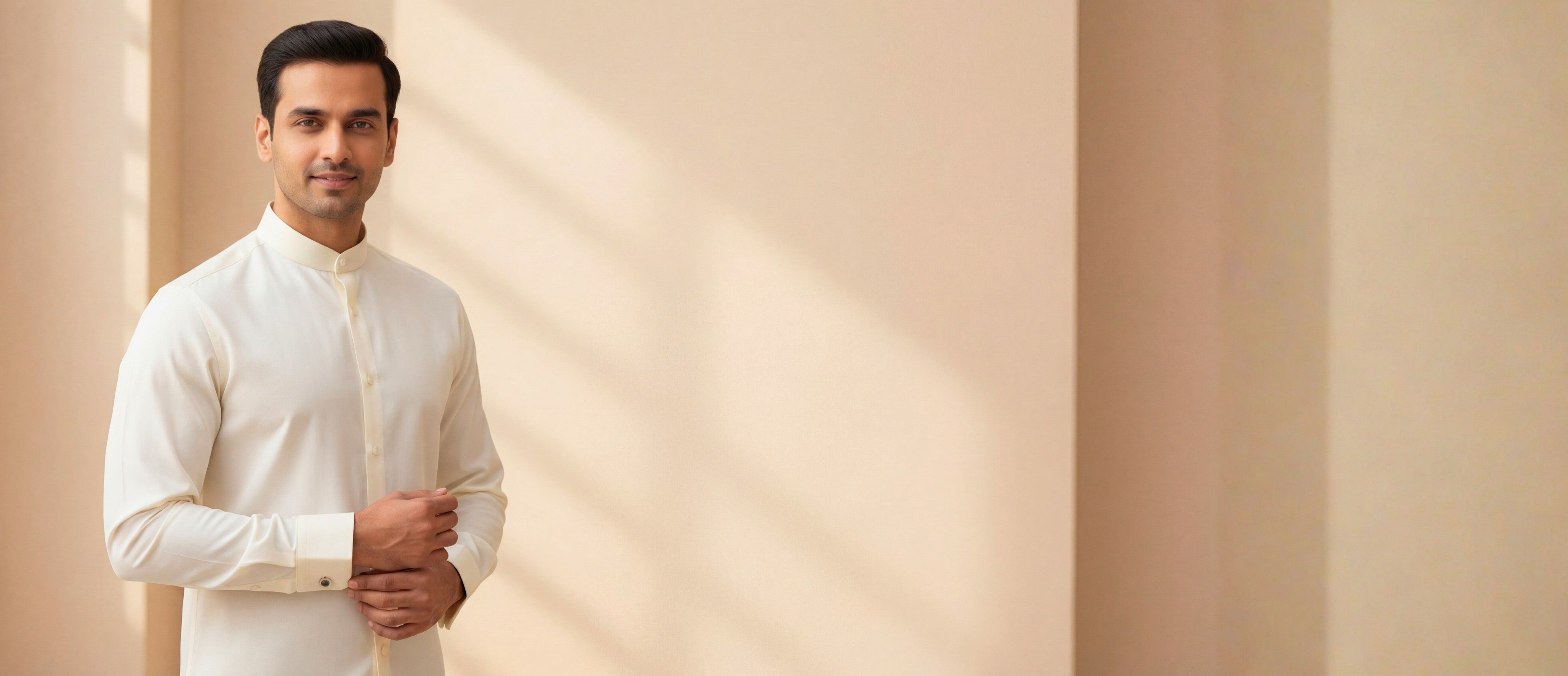 Men’s Nehru Collar Shirts – Band Collar & Mandarin Style