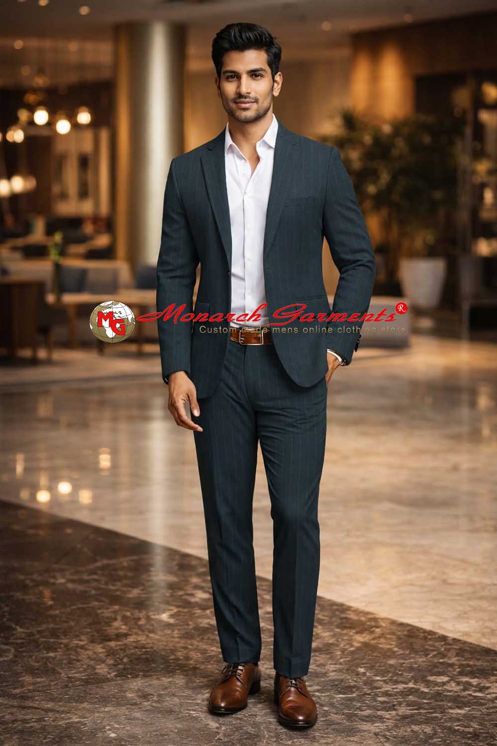 dark-green-pinstripe-slim-fit-formal-suit-men